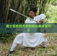 道士喜欢倚天剑的核心需求是什么