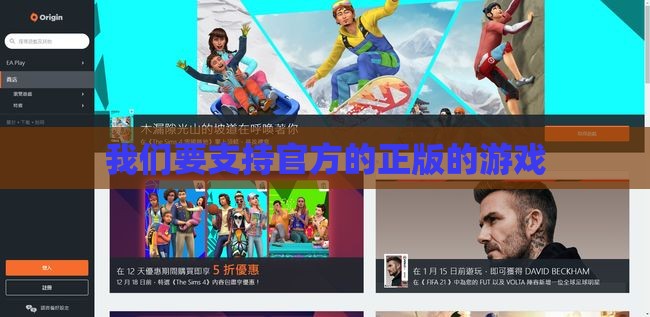 我们要支持官方的正版的游戏