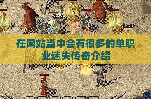 在网站当中会有很多的单职业迷失传奇介绍