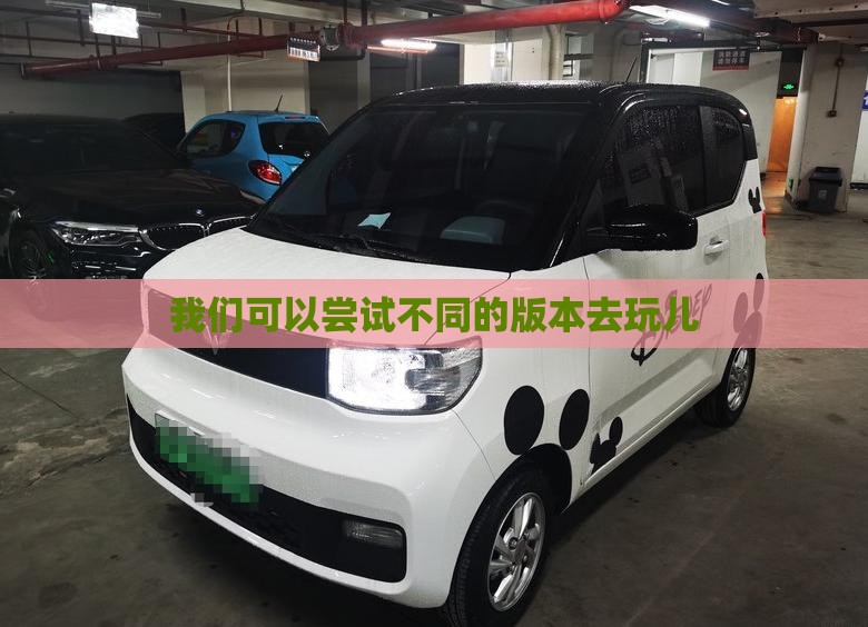 我们可以尝试不同的版本去玩儿